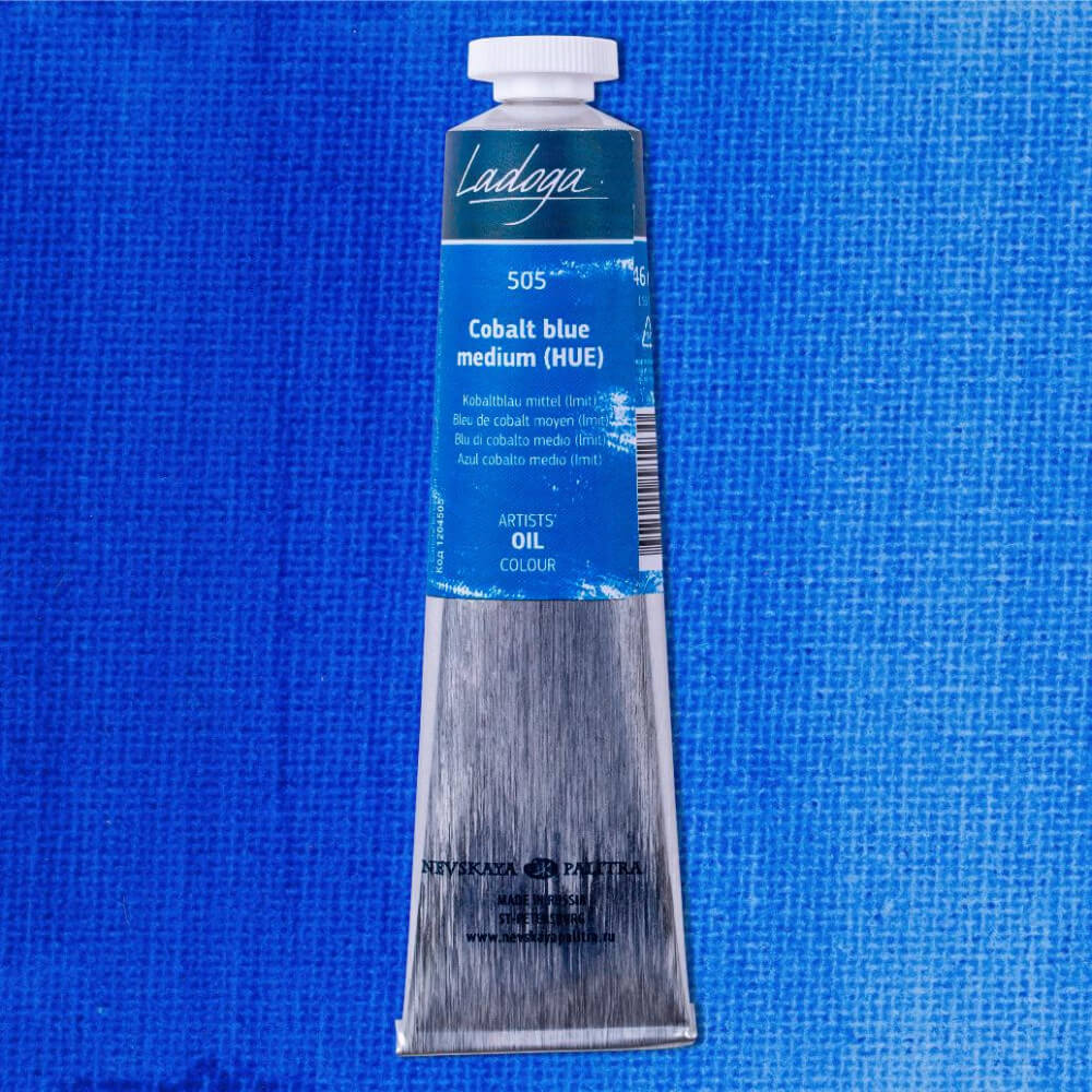 Levně Nevskaya Palitra 1204505 Ladoga oil 46 ml kobalt modrý střední imitace 505