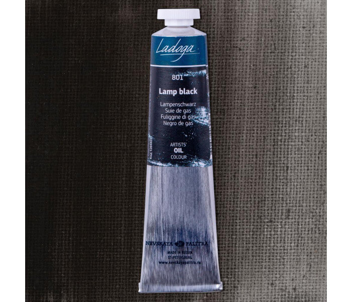 Levně Nevskaya Palitra 1204801 Ladoga oil 46 ml černá Lamp 801