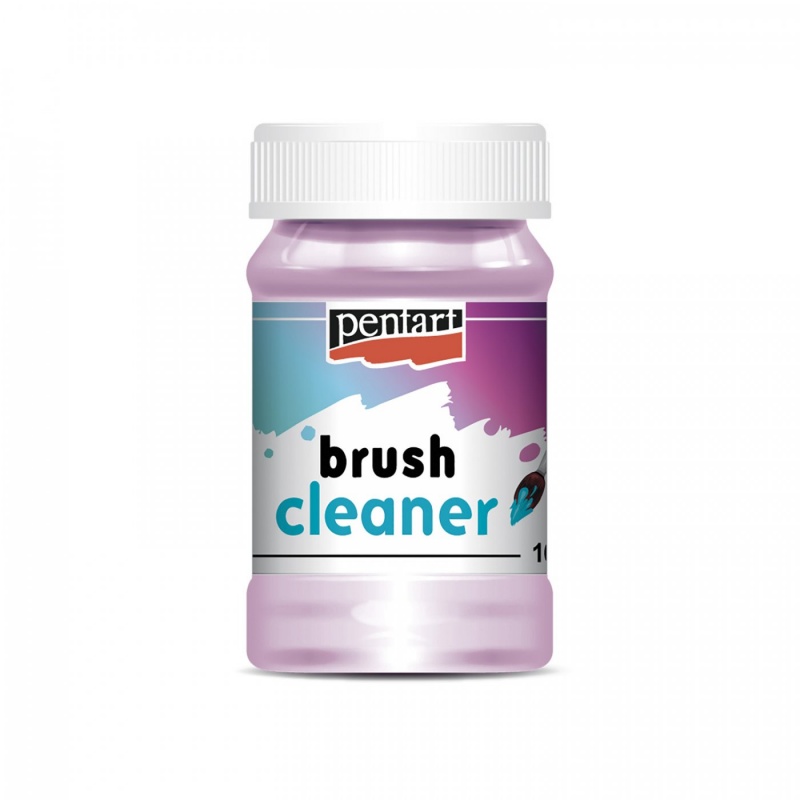 Levně Čistič štětců (Brush cleaner) 100 ml – alkoholový | čistič štětců na vodou ředitelné barvy, čištění akrylu, rozpouští laky, údržba štětců