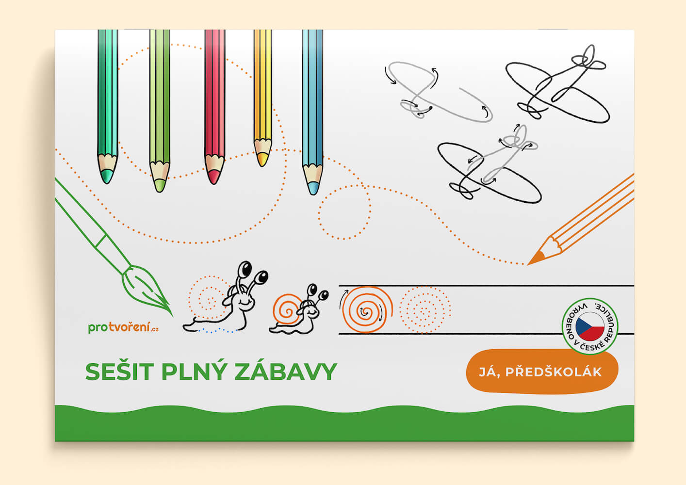 Levně Sešit plný zábavy OMK12 - Já předškolák A5