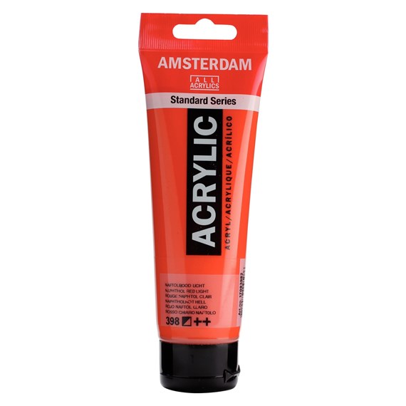 Royal Talens Amsterdam 120 ml, 398 Naphtol Red Light