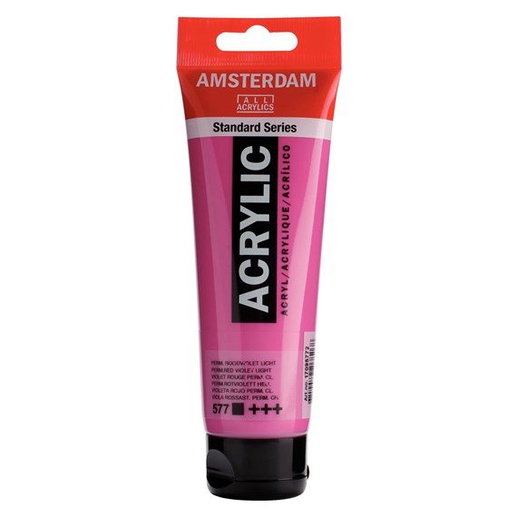 Royal Talens Amsterdam 120 ml, 577 Permanent Red Violet Light