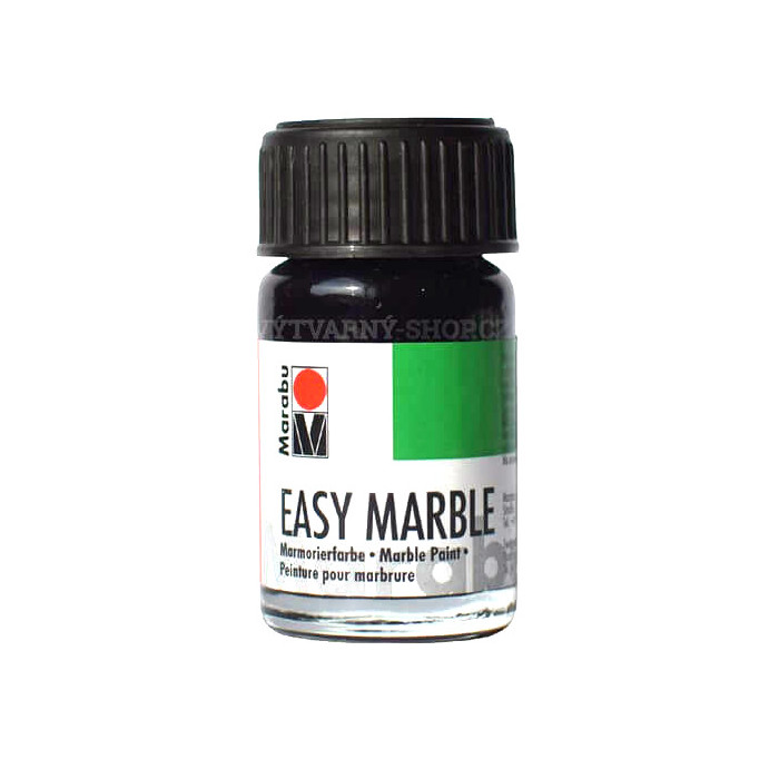 Marabu Mramorovací barva Easy Marble 15 ml - 279 anthracite