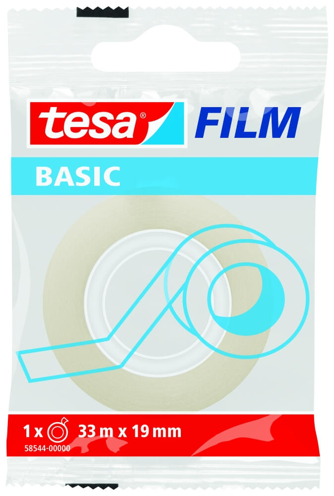 Lepící páska Tesa čirá 19 mm x 33 m