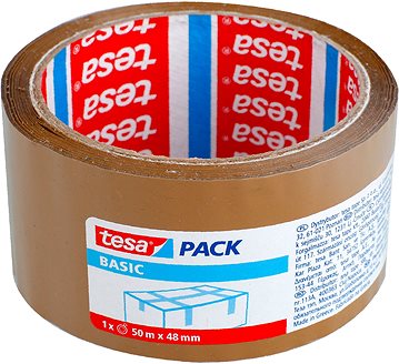 Lepící páska TESA Basic 58575 45 mm, 40 m hnědá