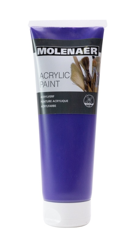 Levně Akrylová barva Molenaer 250 ml - fialová