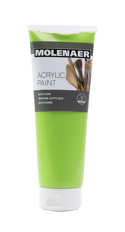 Levně Akrylová barva Molenaer 250 ml - zelená