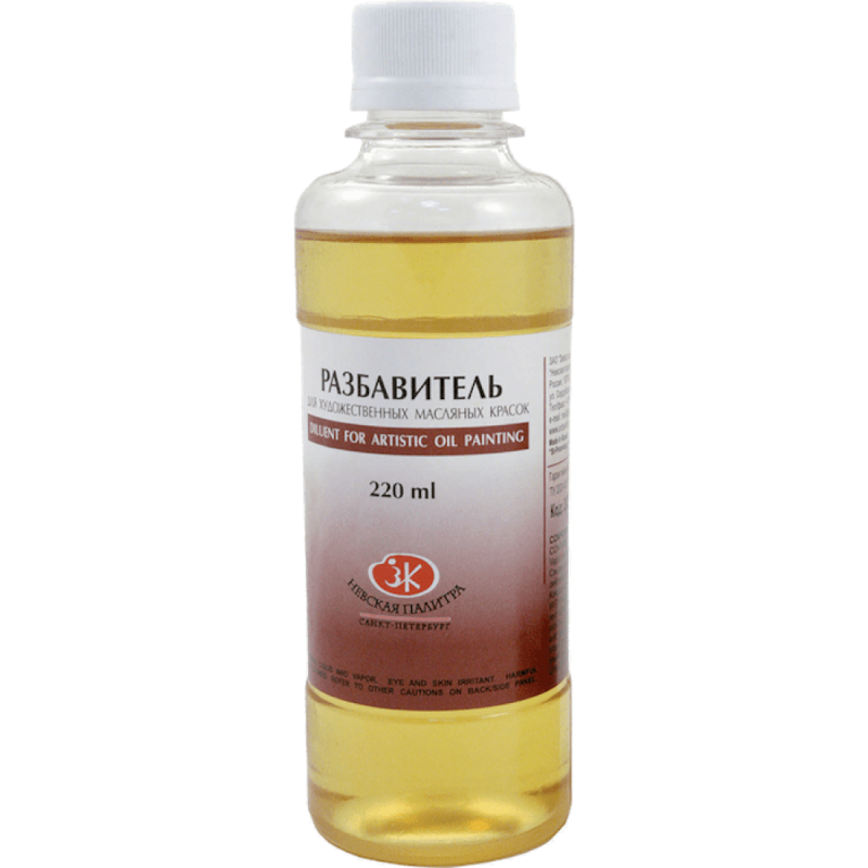 Levně Nevskaya Palitra - Ředidlo do olejových barev 220ml