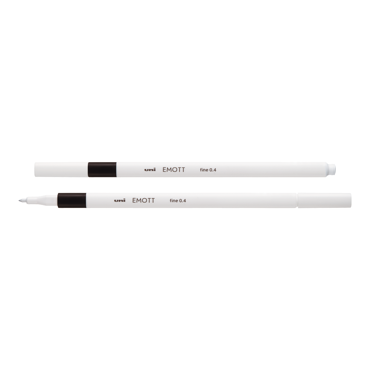 Levně Mitsubishi Pencil Uni EMOTT liner - tenký fix 0,4 mm - černý