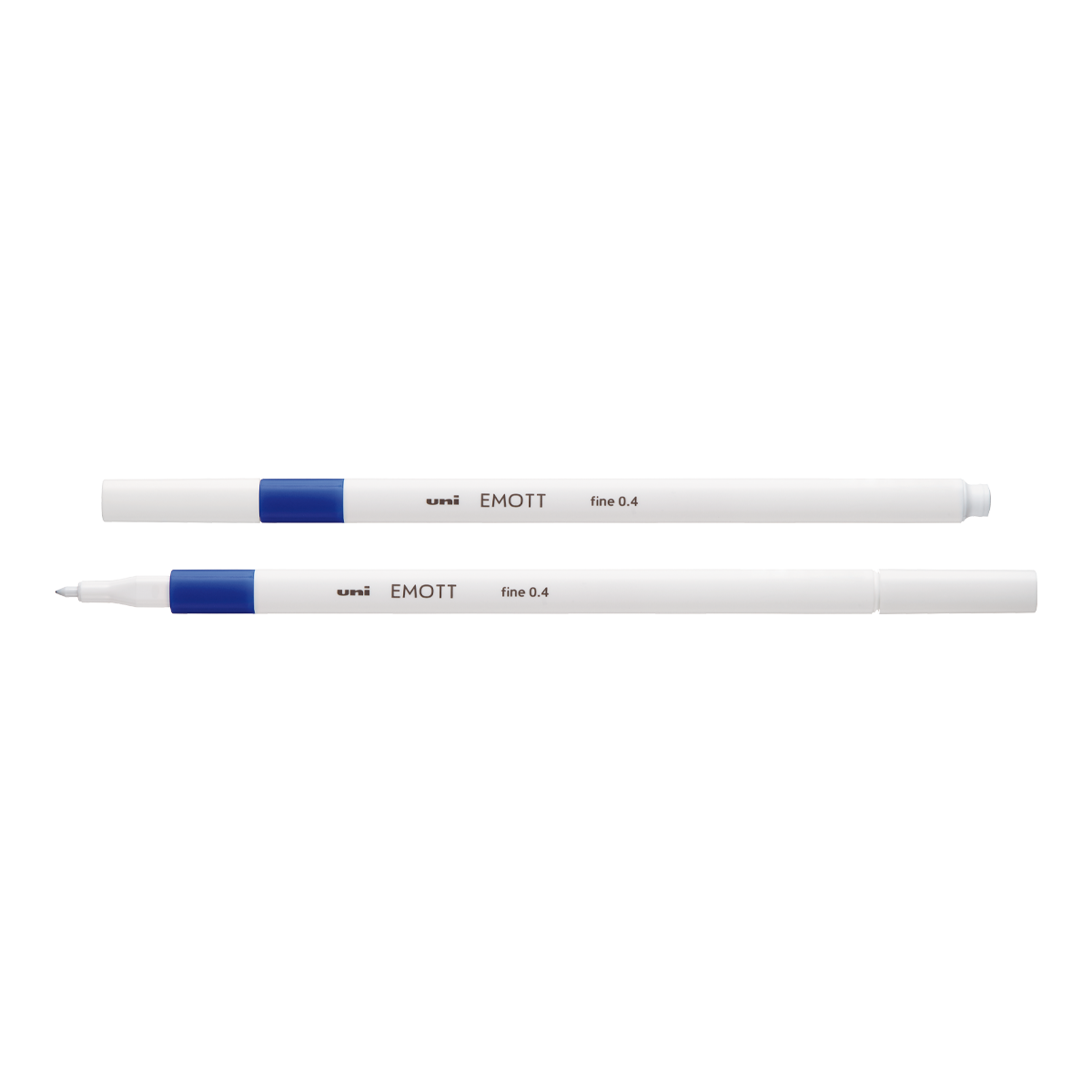 Levně Mitsubishi Pencil Uni EMOTT liner - tenký fix 0,4 mm - modrý