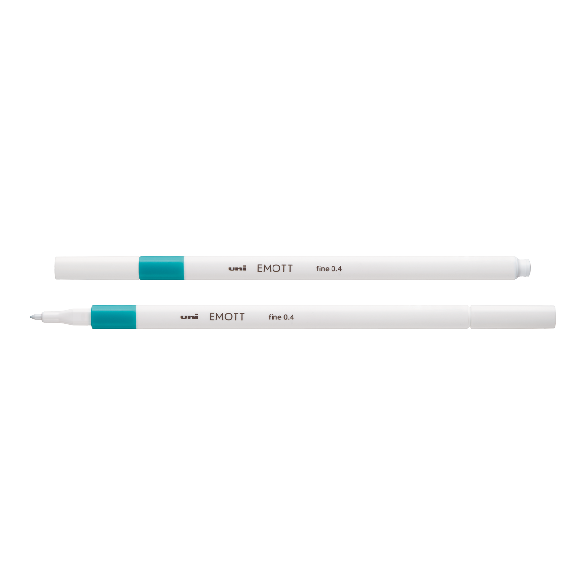 Levně Mitsubishi Pencil Uni EMOTT liner - tenký fix 0,4 mm - smaragdový