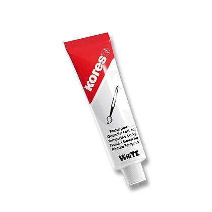 Levně Kores Temperová barva Temperas Bílá 12 ml