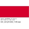 2717 akrylova barva marabu acryl color 100 ml cervena tresnova 031