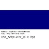 2738 akrylova barva marabu acryl color 100 ml modra tmave 053