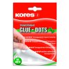 7106 kores glue dots lepici body transparentni permanentni 64ks