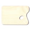 10469 malirska paleta drevena obdelnikova 245x165 mm prirodni