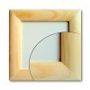 12998 ramecek dreveny 16x16 cm zaoblena lista