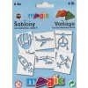 30663 magic sablony papirove 6 ks sada b vzdusna doprava