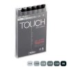 15074 1 designersky fix touch twin marker sada 6 cool grey