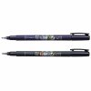 15338 2 tombow kaligraficky fix soft brush cerny