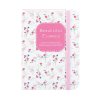 blok a6 beautiful flowers ruzovy