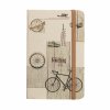 zapisnik ctvereckovany travel 14 x 9 cm design bicycle