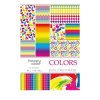 Sada barevných papírů s motivy Colors A4, 80g, 15L