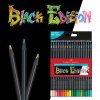 56765 3 pastelky trojhranne faber castell black edition 12 barev