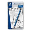 71664 staedtler grafitove tuzky mars lumograph 12 tvrdosti sestihranne umelecke
