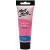 72606 mont marte akrylova barva 75ml ruzova pink tuba