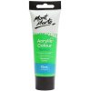 72627 mont marte akrylova barva 75ml zelena monastral green tuba