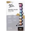 72816 mont marte sada metalickych akrylovych barev 8 x 18ml