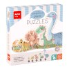 20124_APLI Edukační puzzle Dinosauři – progresivní sada 5 motivů