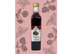 KARÁSKŮV SIRUP MALINOVÝ S MÁTOU /J