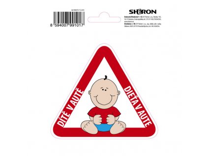 Sheron - Samolepka dítě v autě