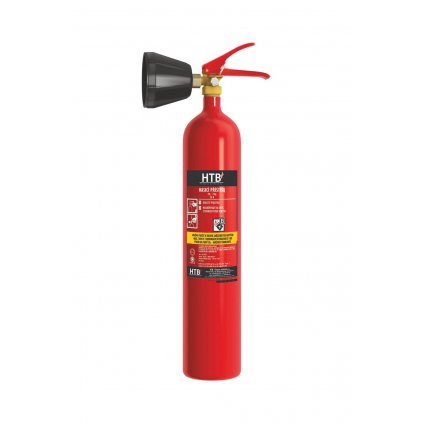 Hasící přístroj CO2 sněhový, HTB, 2kg, 2A 34B, včetně revizní zprávy