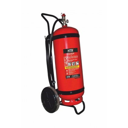 Práškový hasicí přístroj HTB P50F/MM - 50 kg, třída A, B, C, účinnost 27A/183B/C