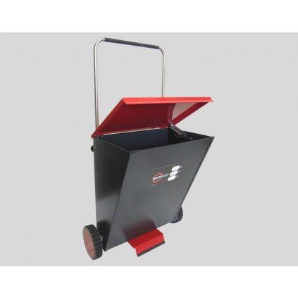 Plechový posypový vozík Eccotarp SDC 05