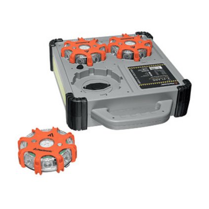 LED blikače Mactronic X-Flare s okamžitou aktivací, 3 barvy LED