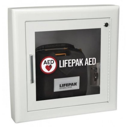 Nástěnná skříňka s alarmem pro AED defibrilátor Stryker