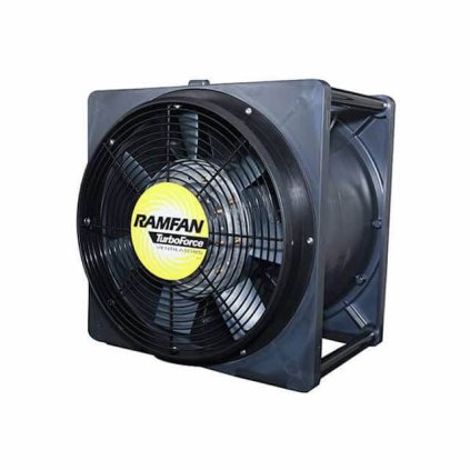 Přetlakový ventilátor Ramfan EFI50XX 220V / 0,37 kW s elektrickým pohonem