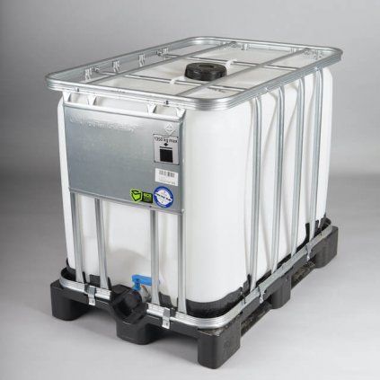 IBC kontejner ECS REPAS 600 L - ocel/plast paleta