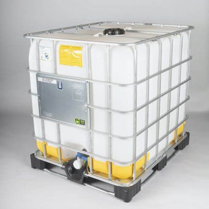 IBC kontejner ECS 1000 L UN EX - ocel/plast paleta