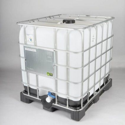 IBC kontejner ECS 1000 L UN - ocel/plast paleta