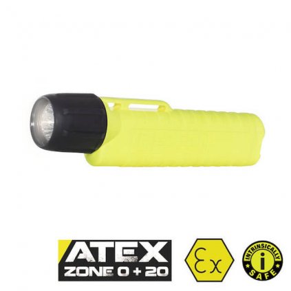 UK4AA ELED RFL UK Light - žlutá ATEX svítilna 225 lumenů, zóna 0