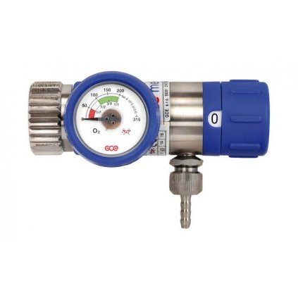 Lahvový redukční ventil GCE MediSelect II 25 L/min O2