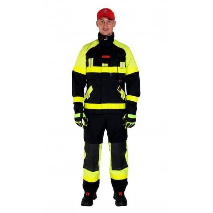 Jednovrstvý zásahový ochranný oblek pro hasiče GOODPRO FR2 FireSnake plus HV