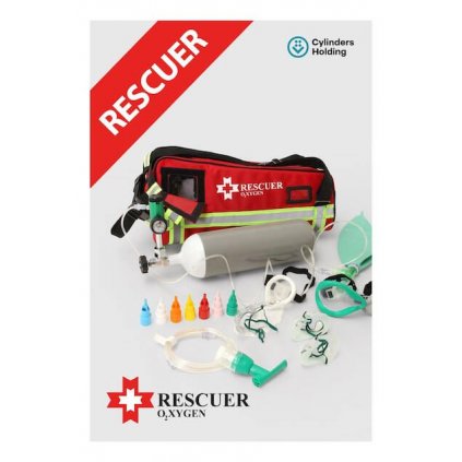 Rescuer Oxygen - přenosný kyslíkový přístroj pro první pomoc a záchranné složky