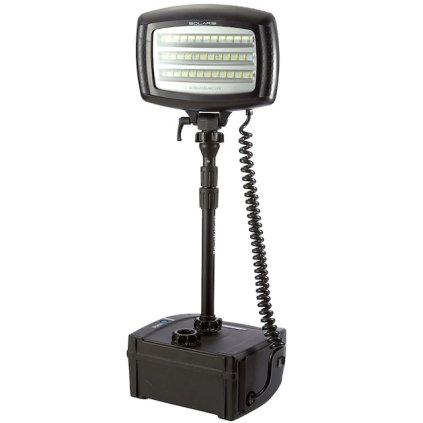 NightSearcher 20 000 lm - profesionální osvětlovací systém, ALU konstrukce, Pb 12 V / 22 Ah SLA
