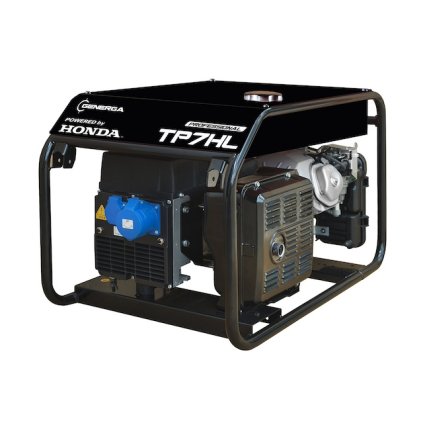 Honda TP 7 HL - třífázová elektrocentrála s výkonem 7 kW, vhodná pro profesionální nasazení